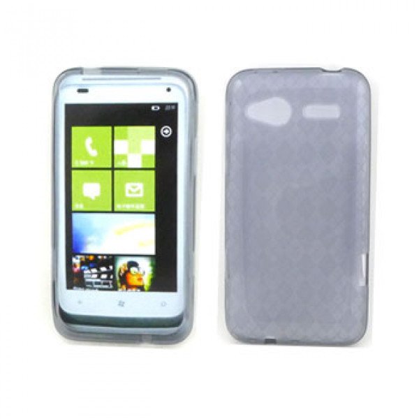 Wholesale HTC Radar Gel Case (Smoke)